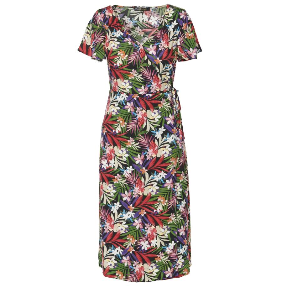 KOROSHI KOROSHI Jurk gemengde kleuren -