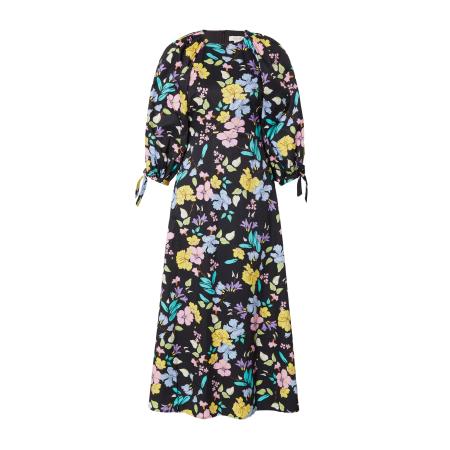 Oasis Oasis Jurk turquoise / geel / sering / zwart