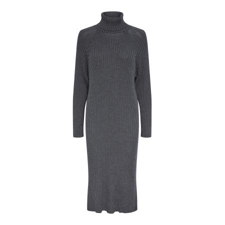 YAS YAS Gebreide jurk Mavi donkergrijs