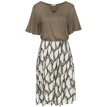 Lascana LASCANA Jurk crème / kaki