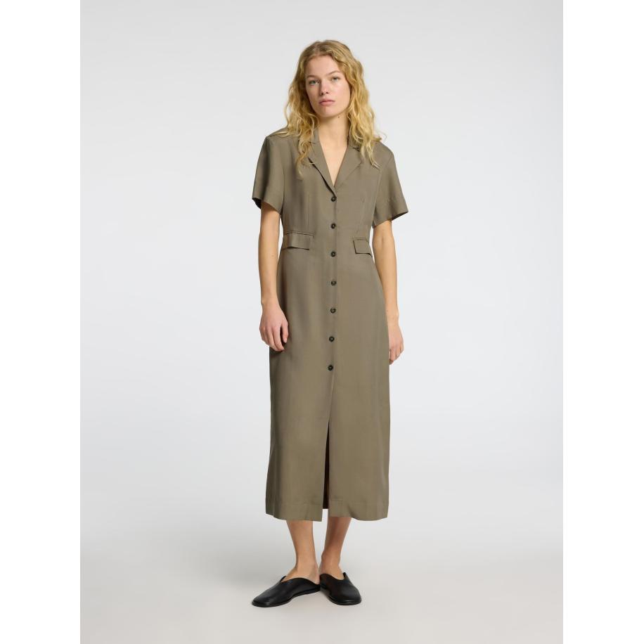 Selected SELECTED Blousejurk groen -