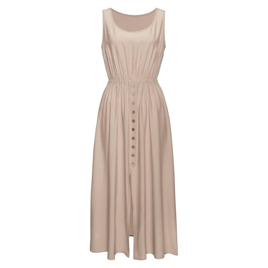 Lascana LASCANA Zomerjurk sand -