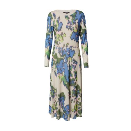 Comma COMMA Jurk beige / blauw / groen