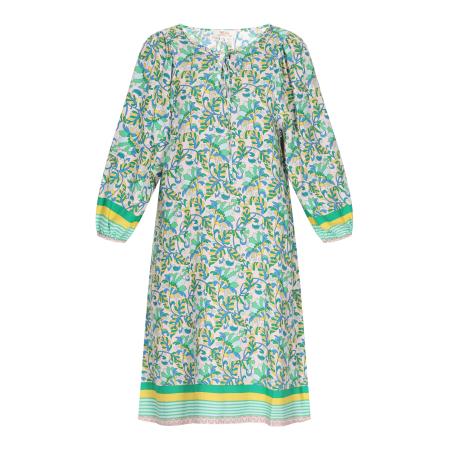 Usha usha FESTIVAL Jurk hemelsblauw / lichtgeel / groen / grasgroen / wit