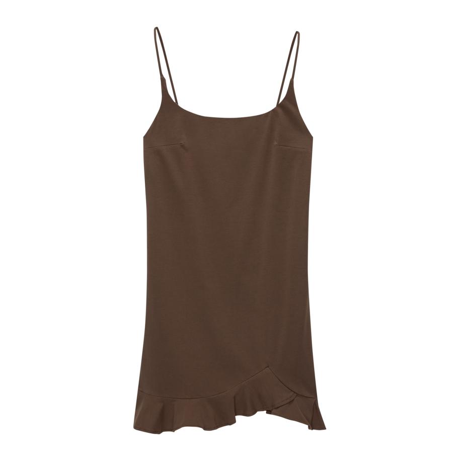 Pull&Bear Pull&Bear Jurk chocoladebruin -