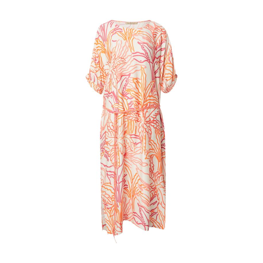 Smith & Soul Smith&Soul Jurk beige / oranje / zalm roze / donkerroze -