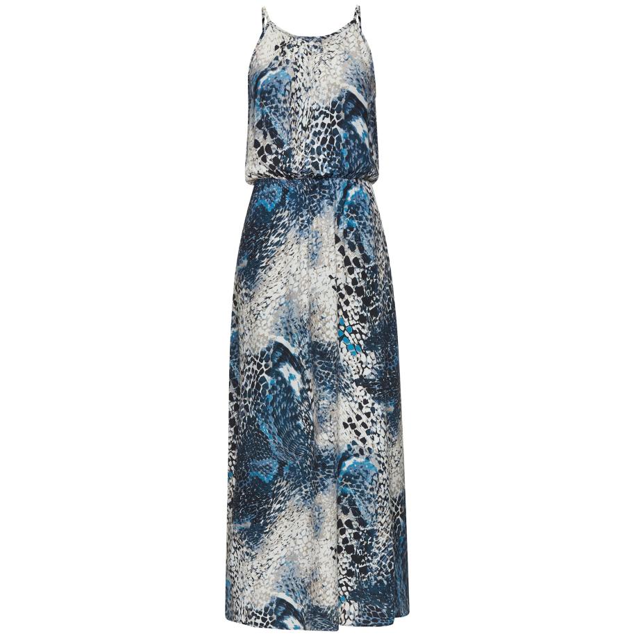 Lascana LASCANA Jurk blauw / marine / wit -