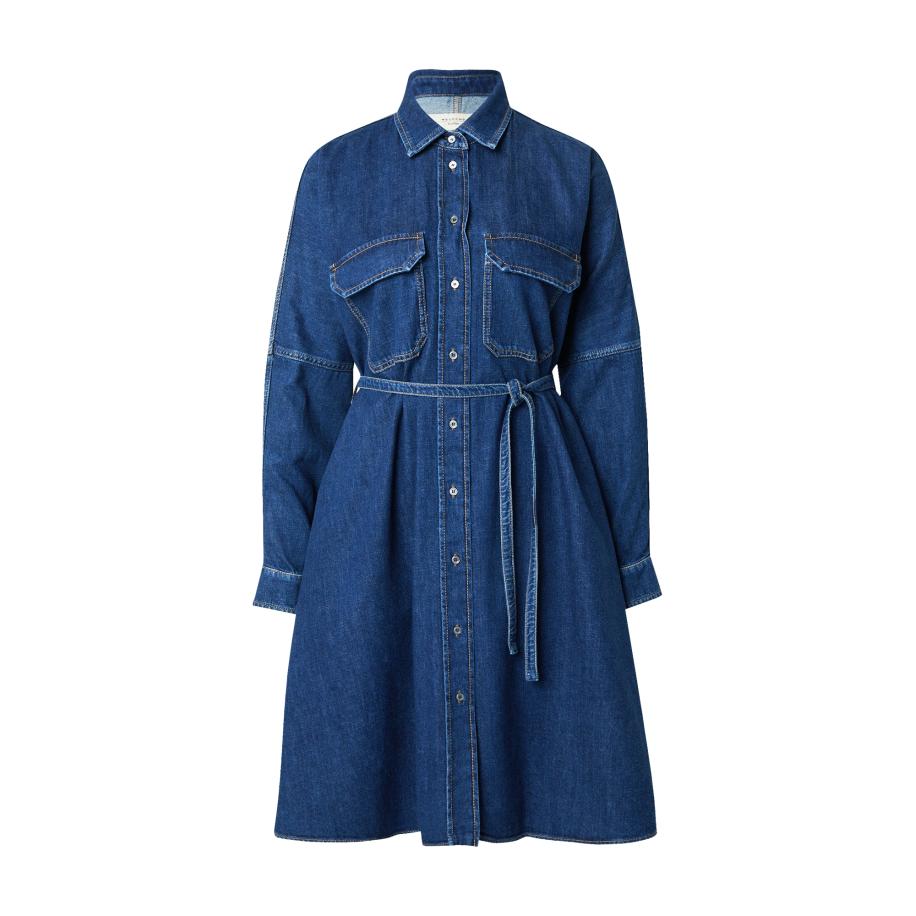 Weekend Max Mara Weekend Max Mara Blousejurk BALENIO blauw denim -