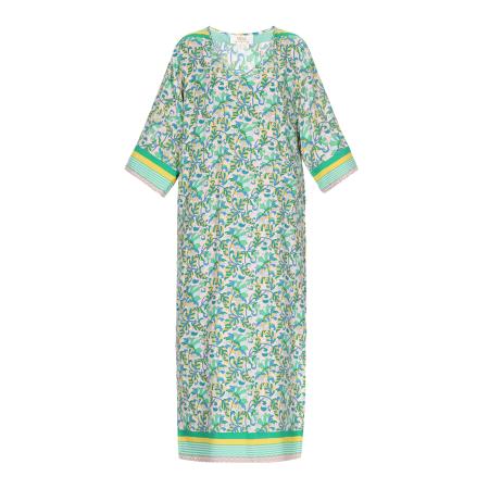 Usha usha FESTIVAL Jurk hemelsblauw / lichtgeel / groen / grasgroen