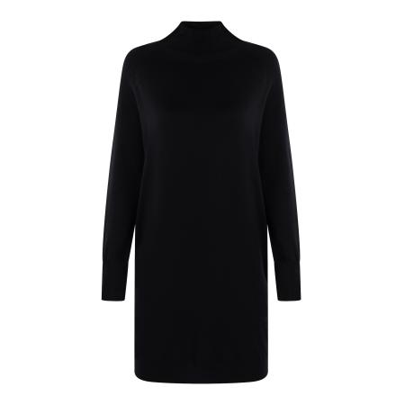 RISA RISA Gebreide jurk zwart