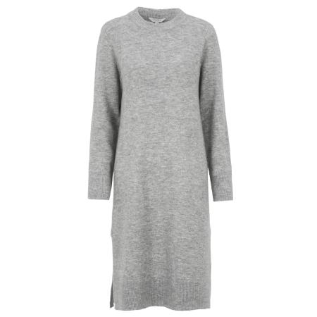 Cellbes of Sweden Cellbes of Sweden Gebreide jurk grijs gemêleerd