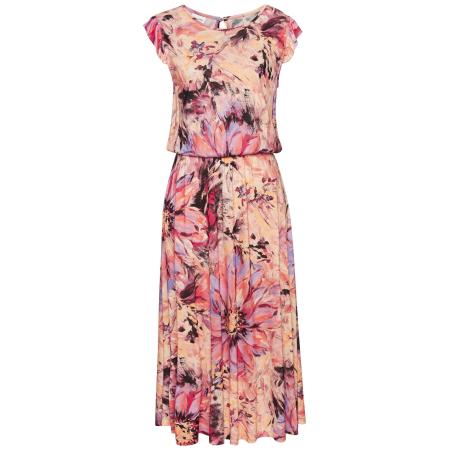 Lascana LASCANA Jurk lavendel / abrikoos / lichtroze / zwart