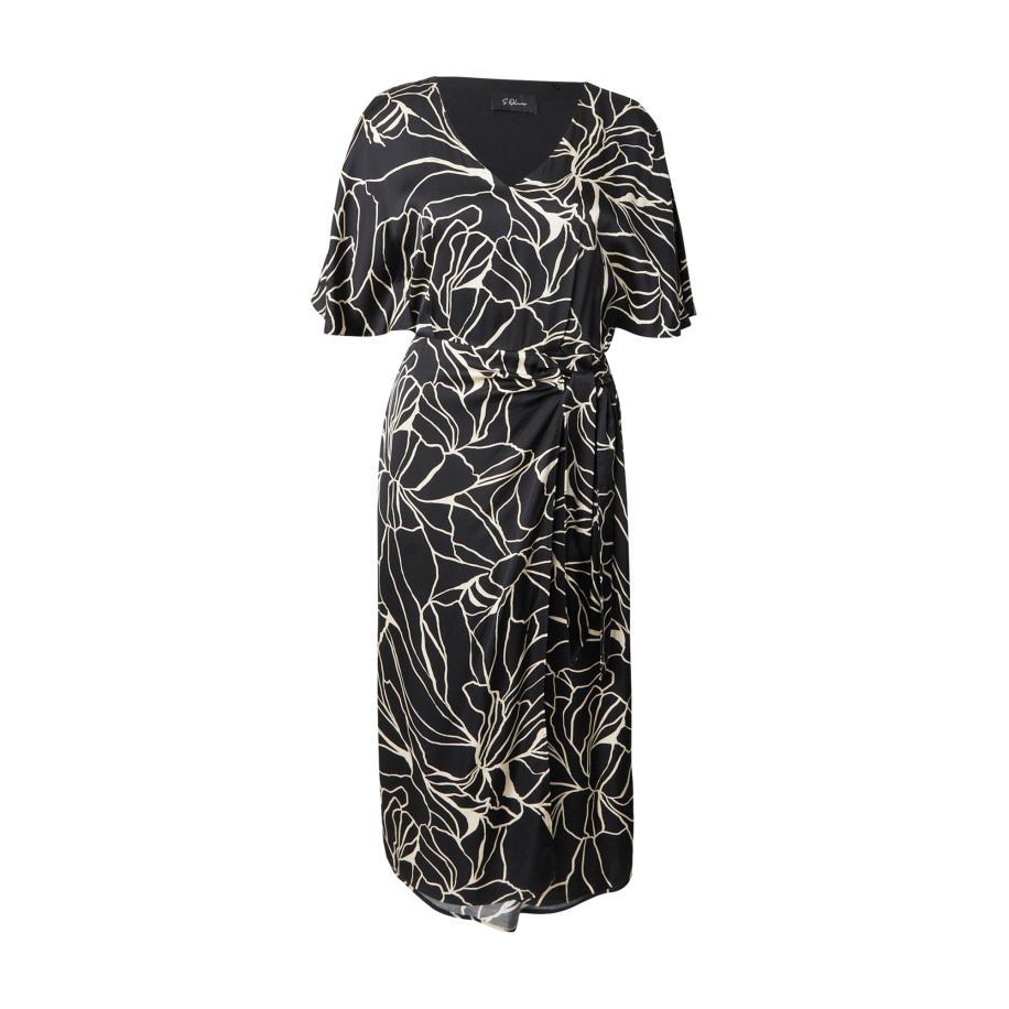 s.Oliver BLACK LABEL s.Oliver BLACK LABEL Jurk zwart / wit -