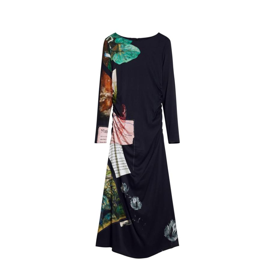 Desigual Desigual Jurk gemengde kleuren / zwart -