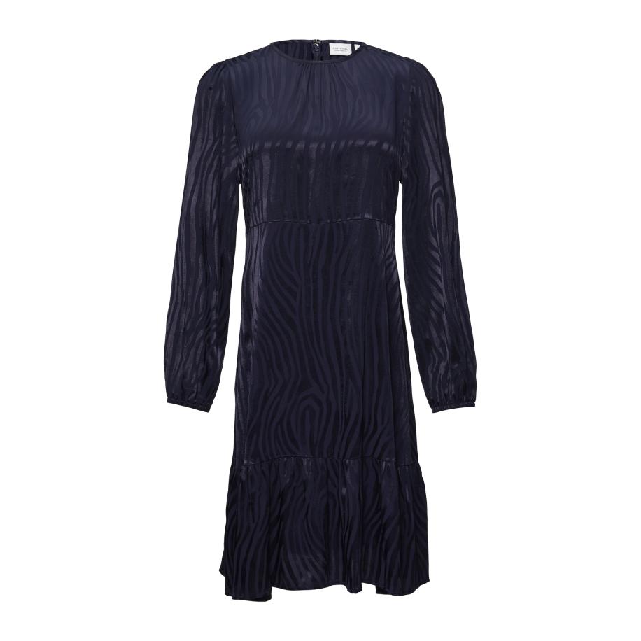 comma casual identity comma casual identity Jurk donkerblauw -