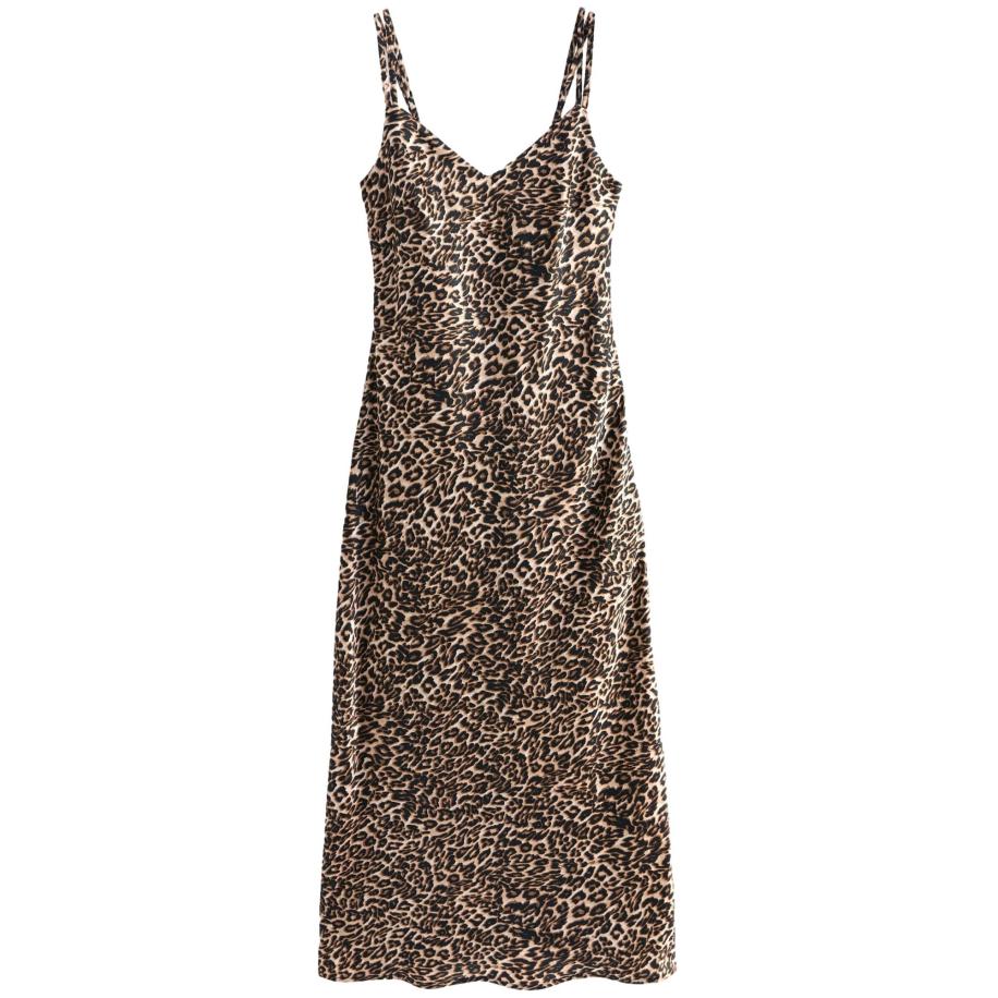 Next Next Jurk beige / bruin -