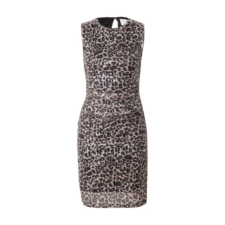 SISTERS POINT Jurk beige / bruin / zwart Bruin