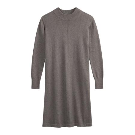 MELA MELA Jurk grijs gemêleerd