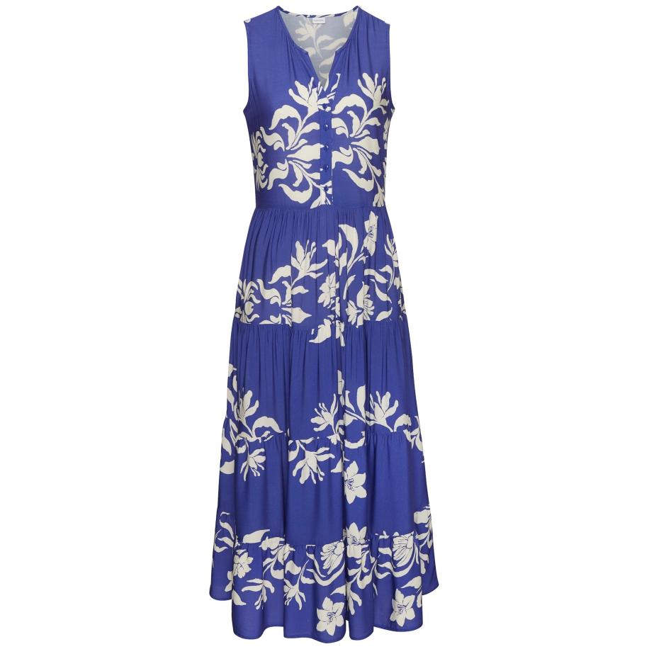 Lascana LASCANA Zomerjurk enziaan / wit -