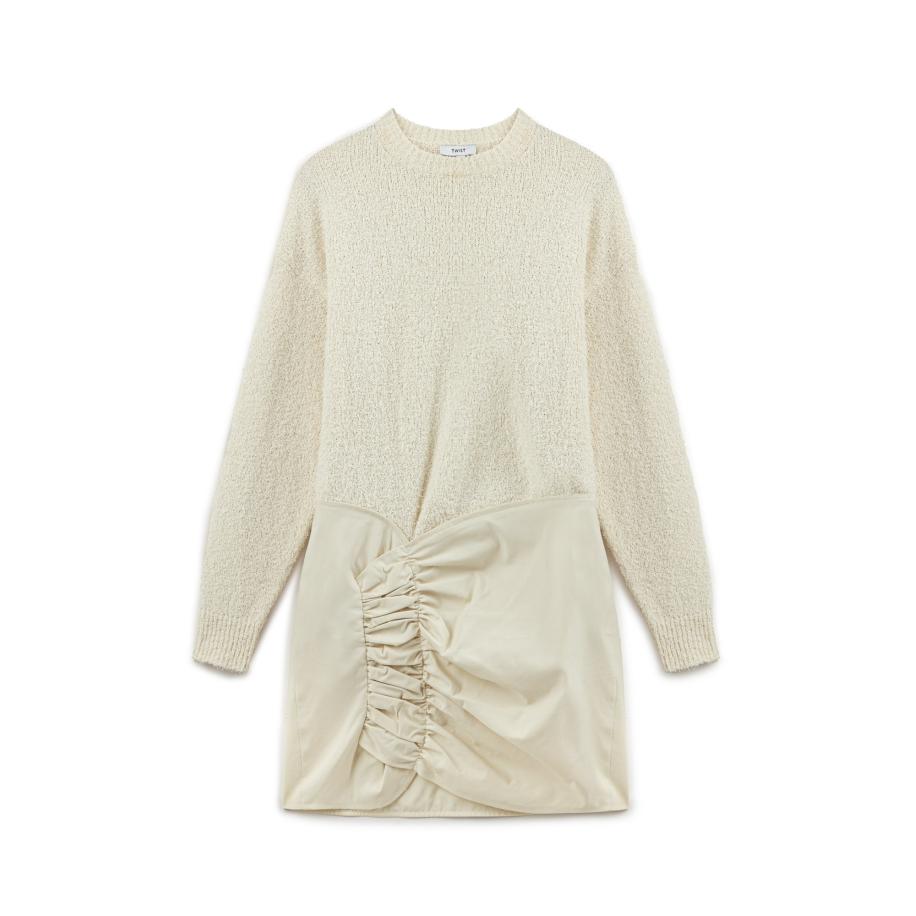 Twist Twist Jurk ecru -