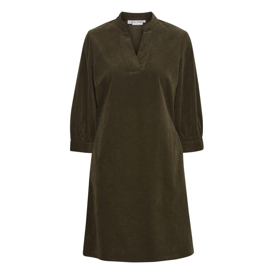 PULZ PULZ Jeans Jurk Sally bruin -