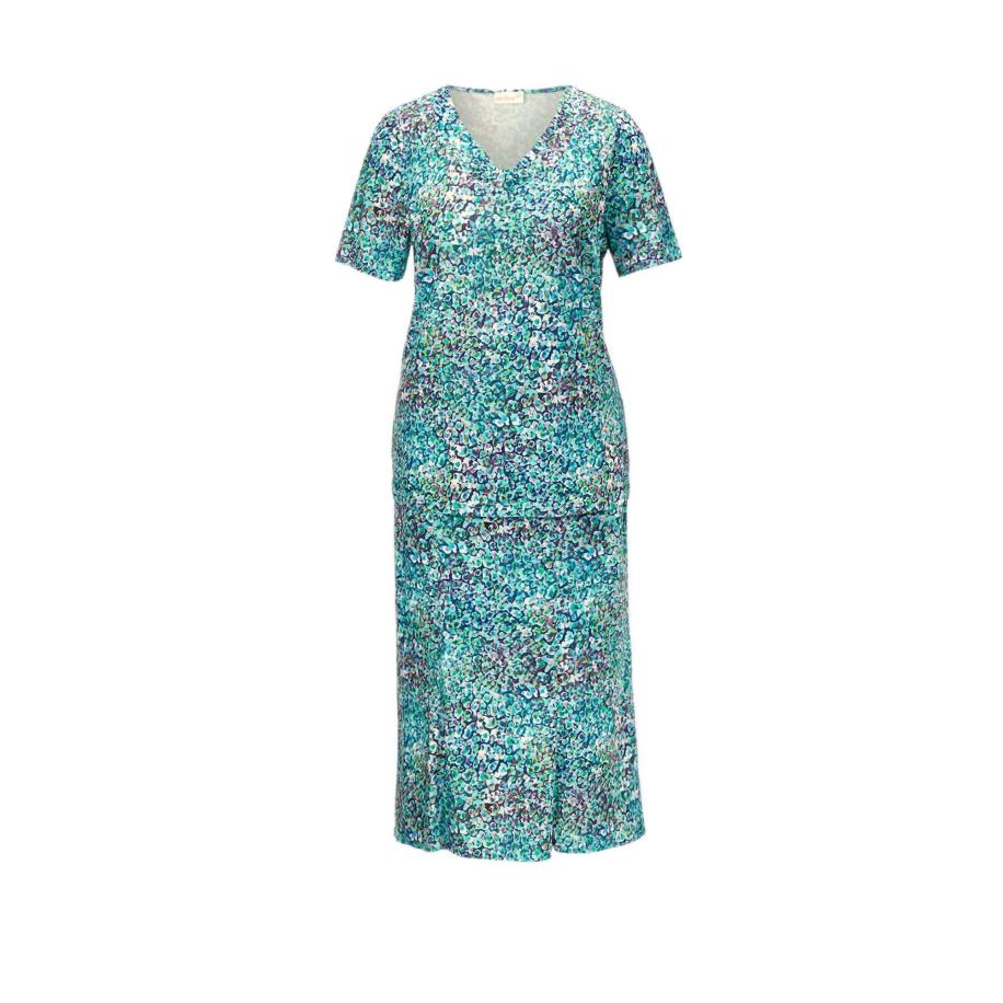 Goldner Goldner Jurk gemengde kleuren -