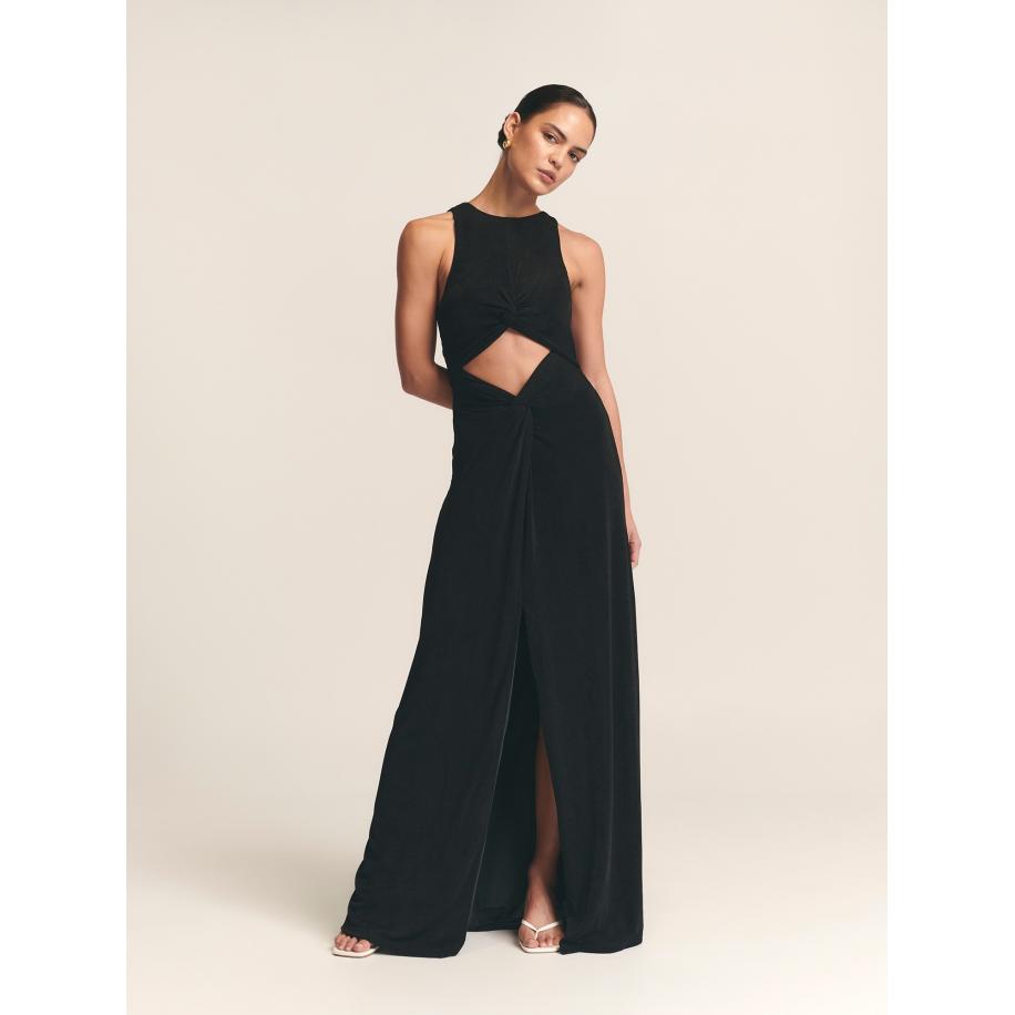 St MRLO St MRLO Avondjurk Malia zwart -