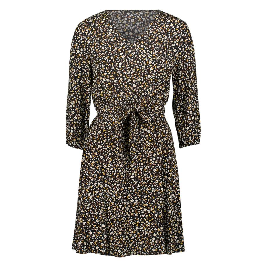 Zero zero Jurk ecru / zwart -