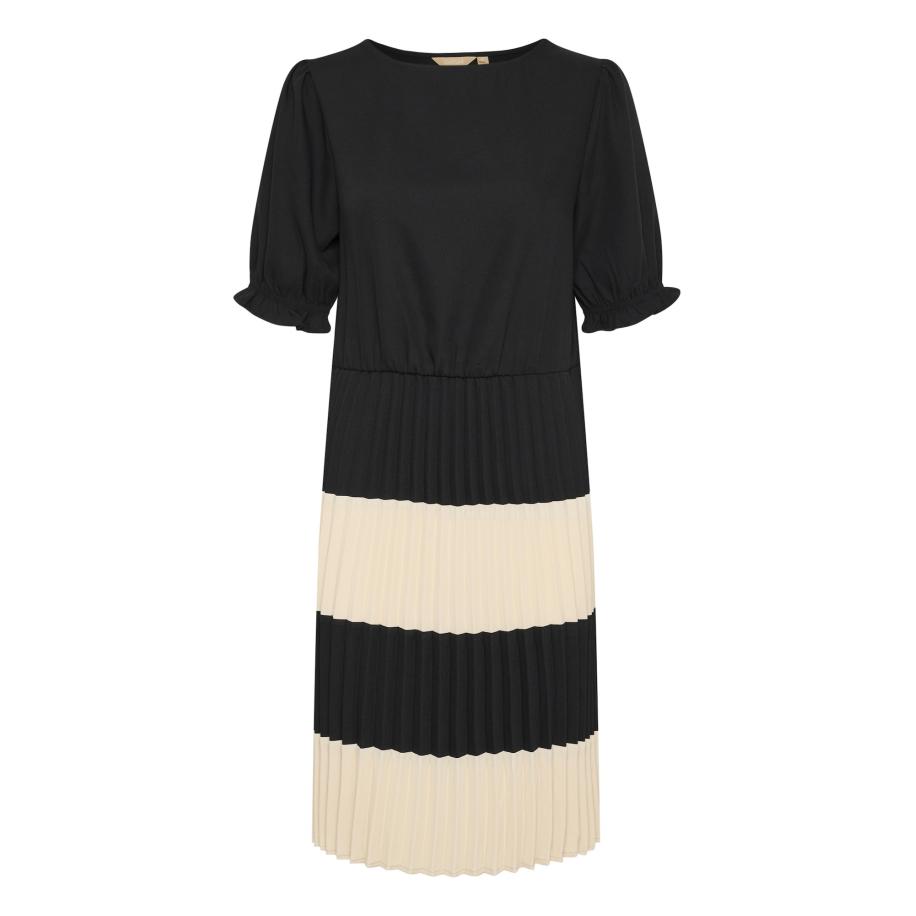 Culture CULTURE Jurk Paddy Betty beige / zwart -