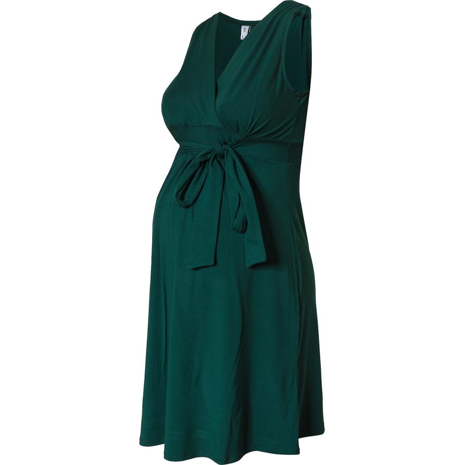 Bebefield Bebefield Jurk Rachel donkergroen -