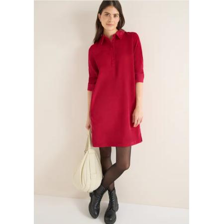 CECIL Corduroy jurk in effen kleur