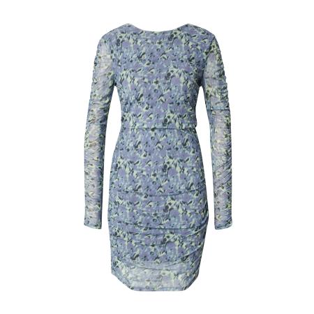 modström Jurk Hamilton opaal / lichtblauw / mintgroen / zwart