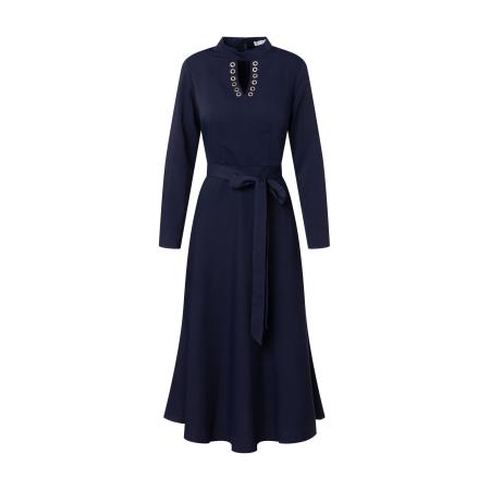 Quiosque Quiosque Jurk donkerblauw