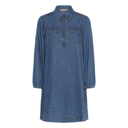 Culture CULTURE Jurk blauw denim