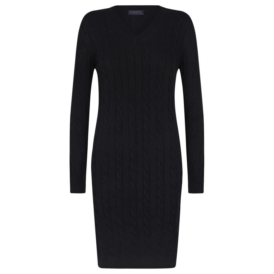 Felix Hardy Felix Hardy Gebreide jurk zwart -