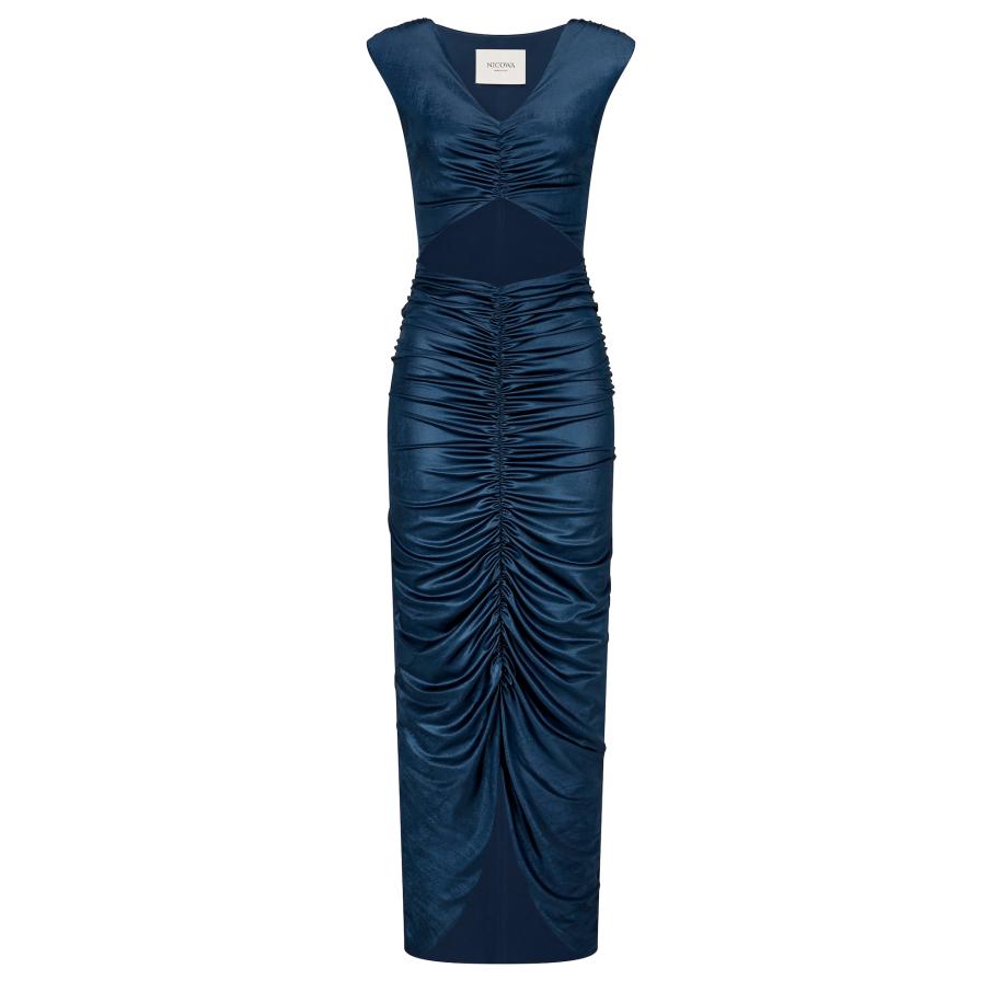 Nicowa Nicowa Jurk donkerblauw -