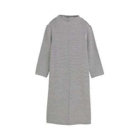 Tom Tailor TOM TAILOR Jurk donkerblauw / wit