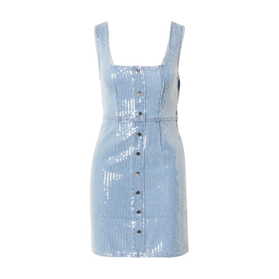 Hoermanseder Hoermanseder Cocktailjurk Lani blauw -