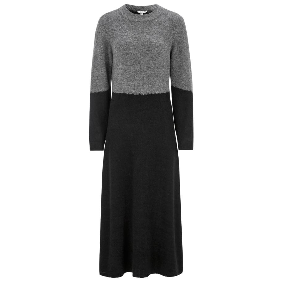 Cellbes of Sweden Cellbes of Sweden Gebreide jurk antraciet / zwart -