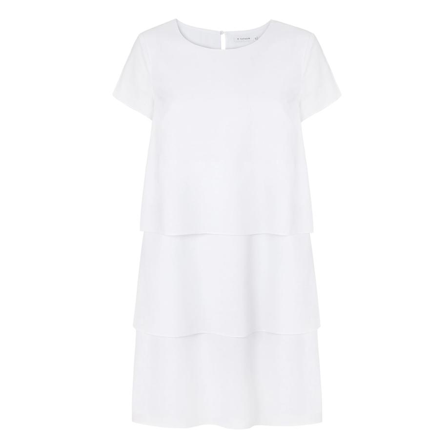 TATUUM TATUUM Jurk Pami wit -
