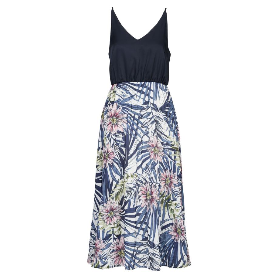 Dine'n'Dance DinenDance Zomerjurk Yagmur nachtblauw / groen / rosa -