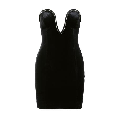 Misspap Misspap Cocktailjurk zwart