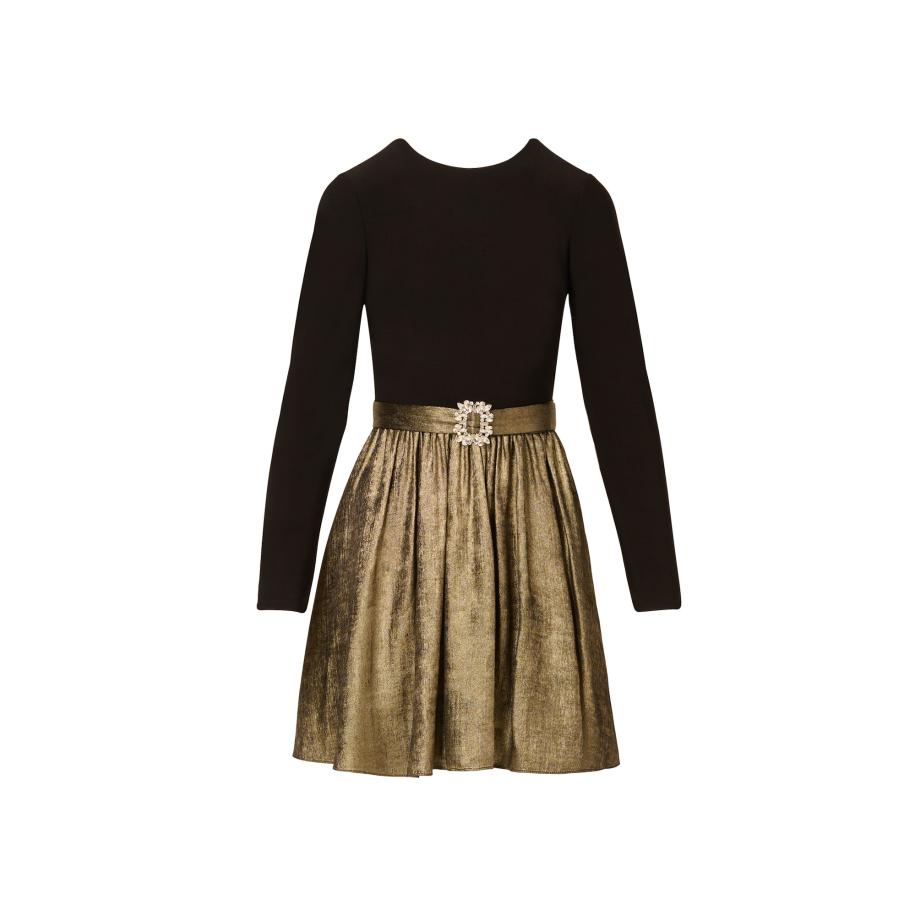 Adrianna Papell Adrianna Papell Cocktailjurk geel / zwart -