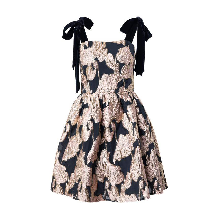 Lipsy Lipsy Cocktailjurk goud / zwart -