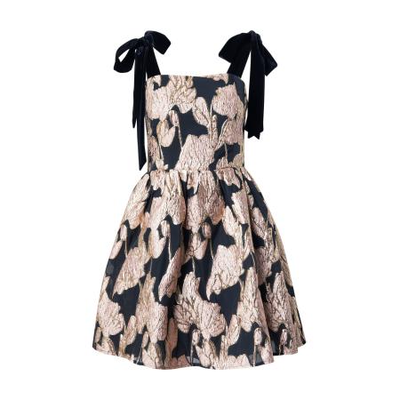 Lipsy Lipsy Cocktailjurk goud / zwart