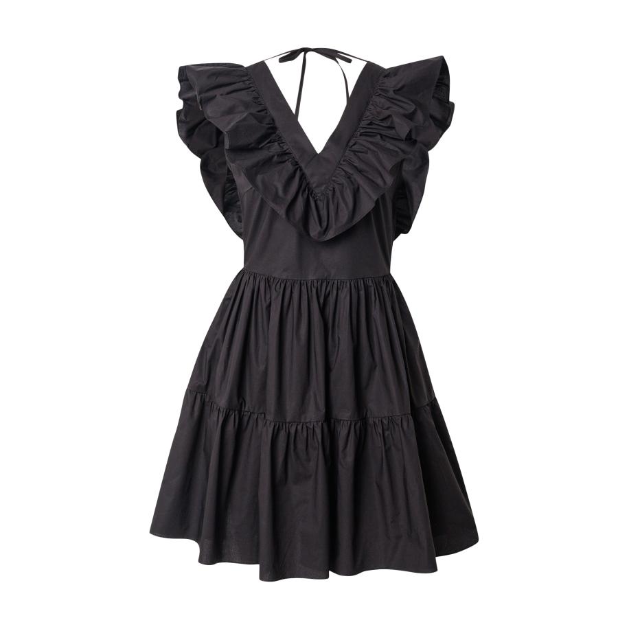 Second Female SECOND FEMALE Jurk Zana zwart -