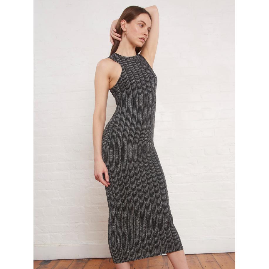 Aligne Aligne Jurk EMILY zwart / zilver -