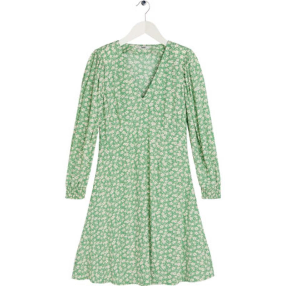 BZR Jurk Vicca Kima groen / oranje / wit Groen