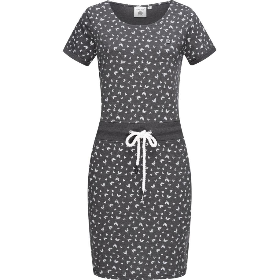 Peak Time Peak Time Kokerjurk L80023 grijs / wit -