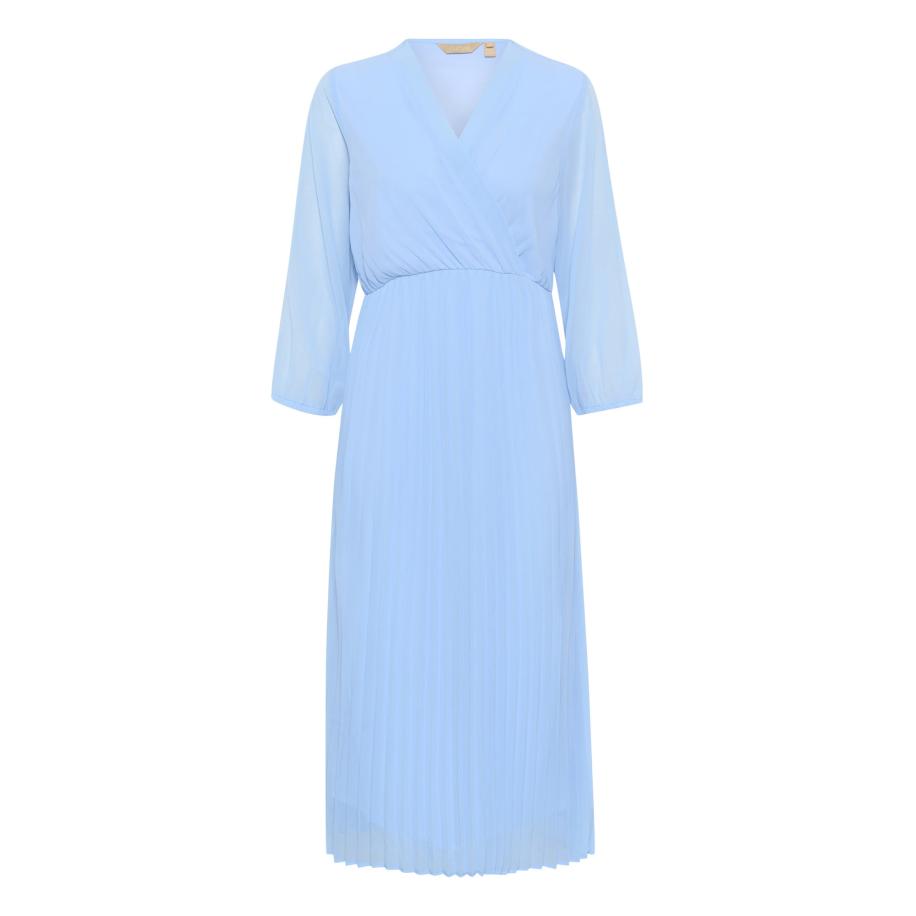 Culture CULTURE Jurk Kila hemelsblauw -